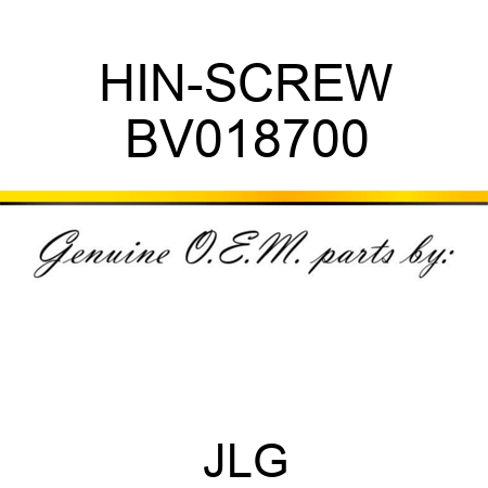 HIN-SCREW BV018700