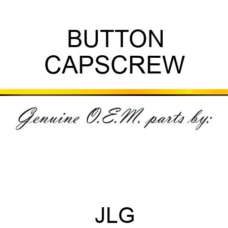 BUTTON CAPSCREW