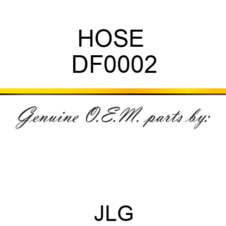 HOSE  DF0002