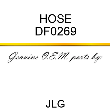 HOSE DF0269