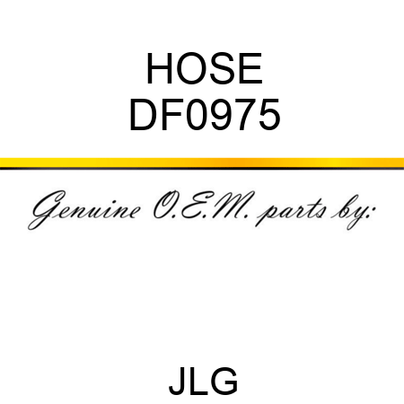 HOSE DF0975