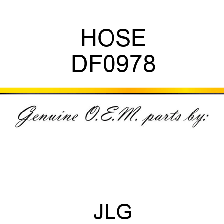 HOSE DF0978