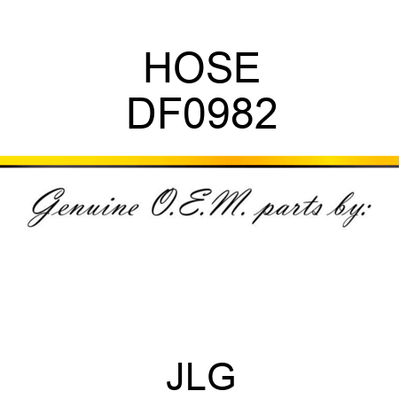 HOSE DF0982