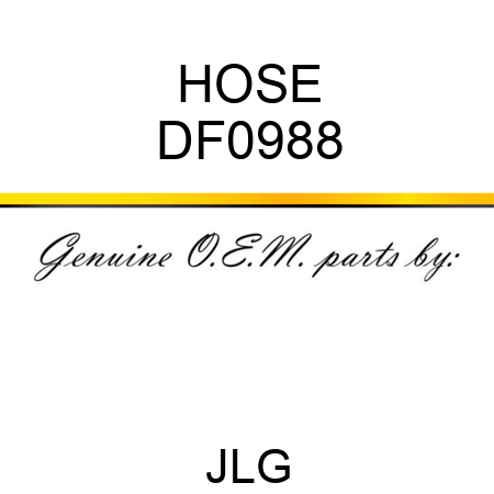 HOSE DF0988