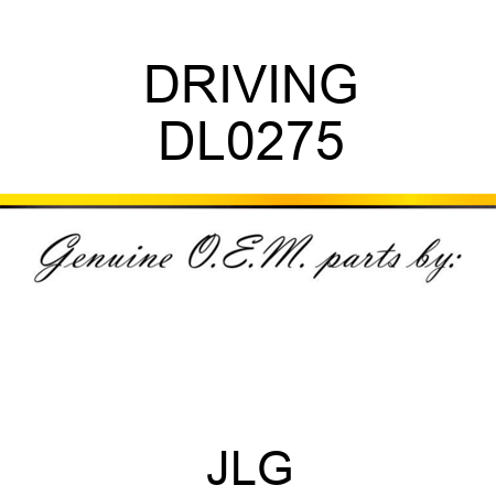 DRIVING DL0275