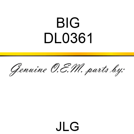 BIG DL0361