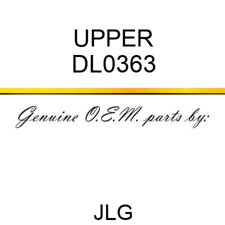 UPPER DL0363