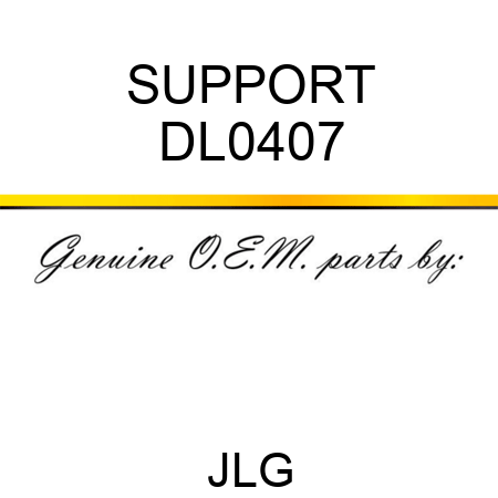 SUPPORT DL0407