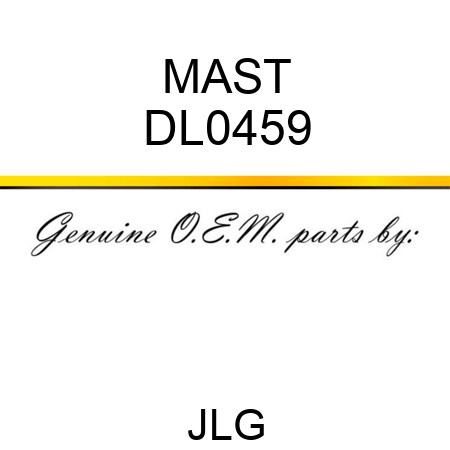 MAST DL0459