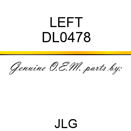 LEFT DL0478