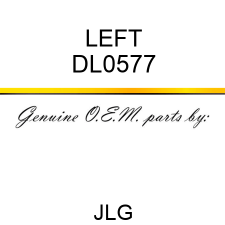 LEFT DL0577