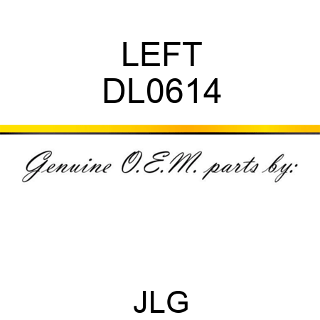 LEFT DL0614