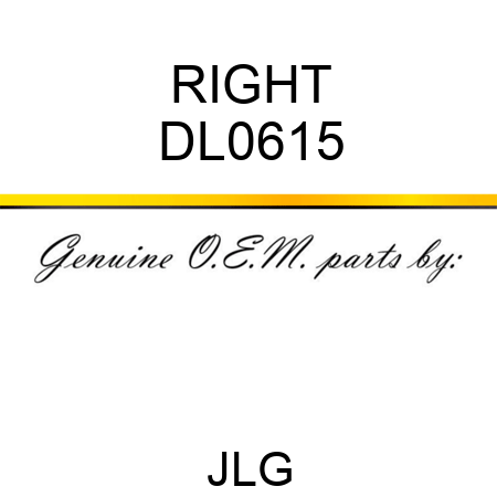 RIGHT DL0615