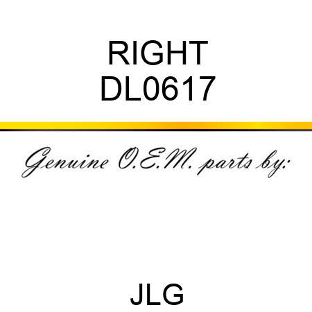 RIGHT DL0617