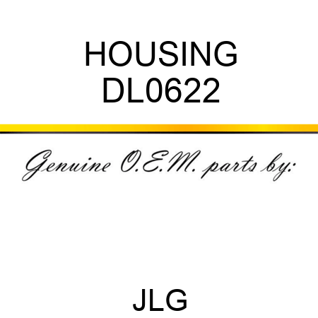 HOUSING DL0622