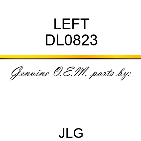 LEFT DL0823