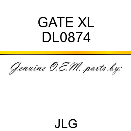 GATE XL DL0874