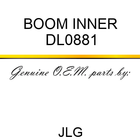 BOOM INNER DL0881