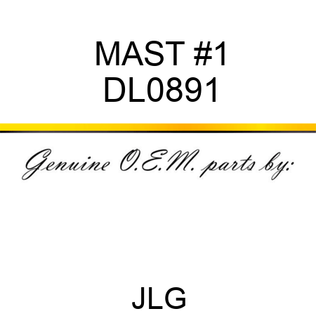 MAST #1 DL0891