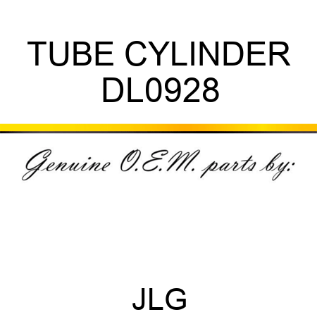 TUBE CYLINDER DL0928