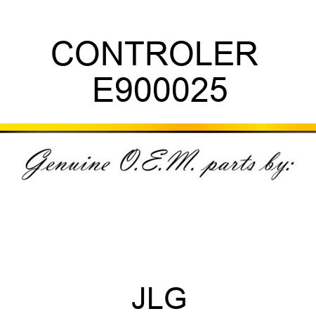 CONTROLER  E900025