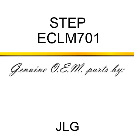 STEP ECLM701