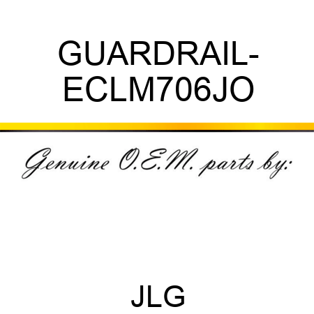GUARDRAIL- ECLM706JO