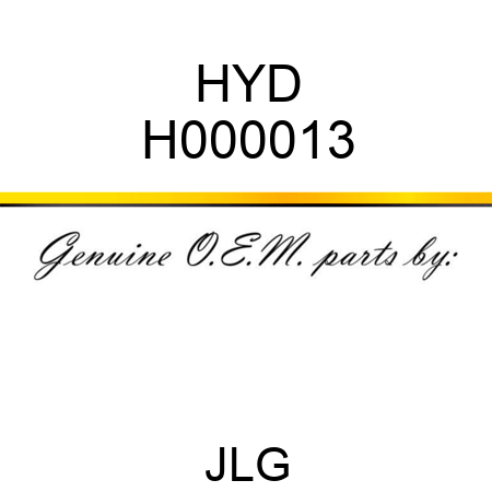 HYD H000013