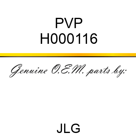 PVP H000116