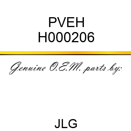 PVEH H000206