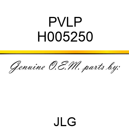 PVLP H005250