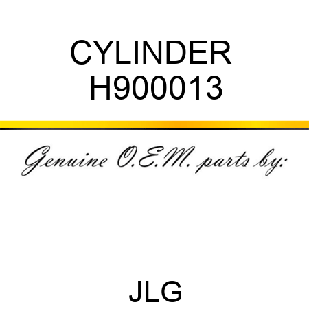 CYLINDER  H900013