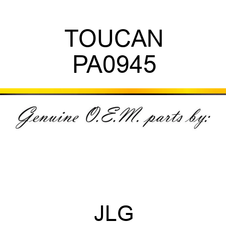 TOUCAN PA0945