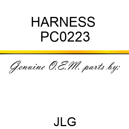 HARNESS  PC0223
