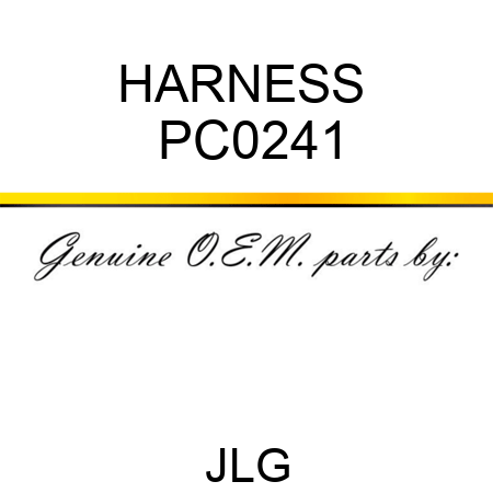 HARNESS  PC0241