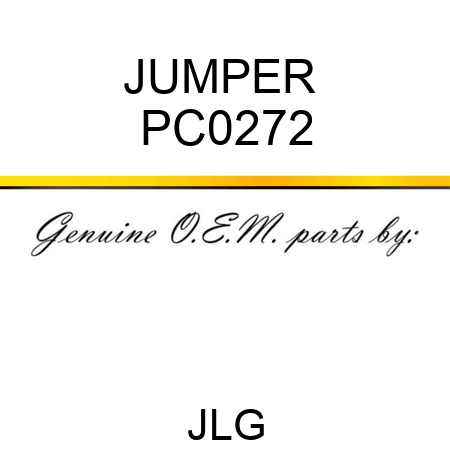 JUMPER  PC0272