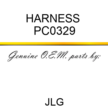 HARNESS  PC0329