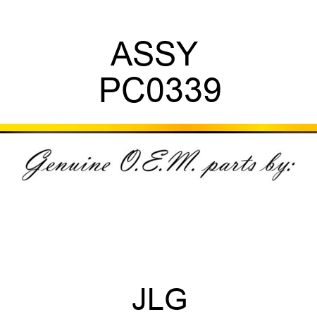 ASSY  PC0339