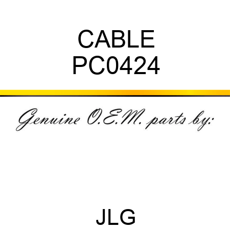CABLE PC0424