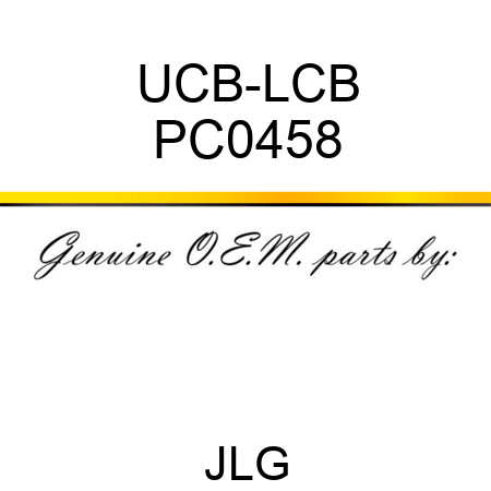 UCB-LCB PC0458