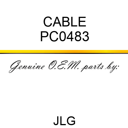 CABLE PC0483