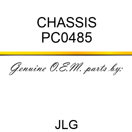 CHASSIS PC0485
