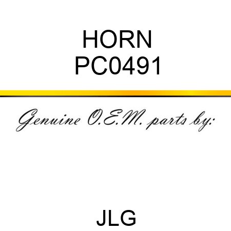 HORN PC0491