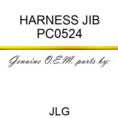 HARNESS JIB PC0524