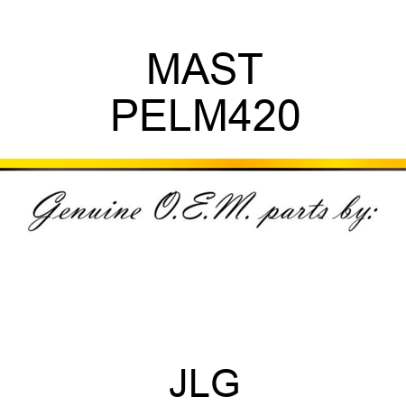MAST PELM420
