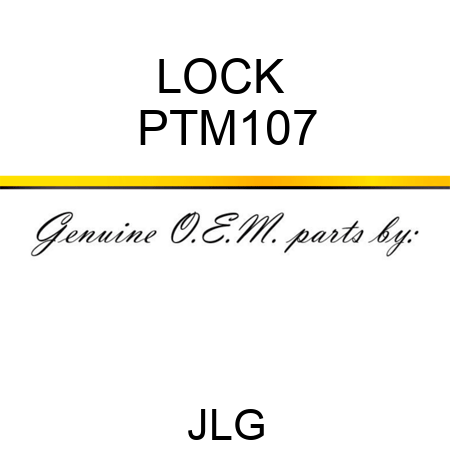 LOCK  PTM107