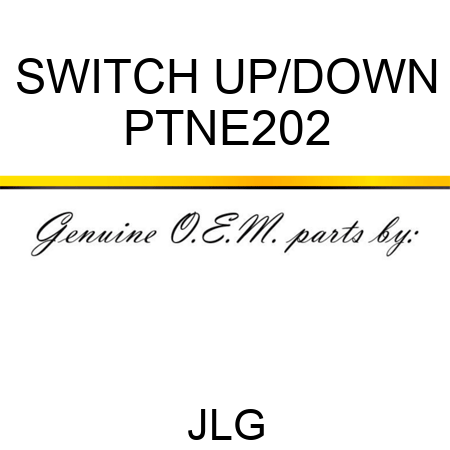 SWITCH UP/DOWN PTNE202