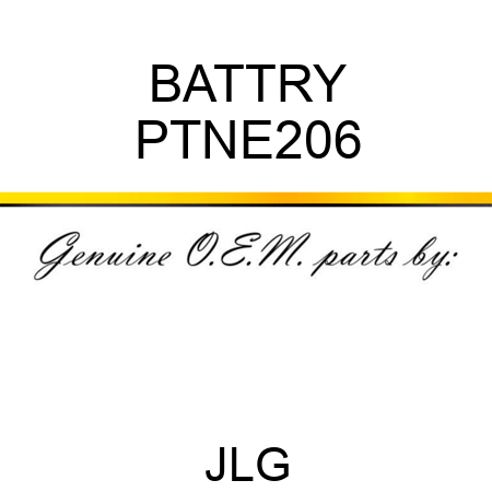 BATTRY PTNE206