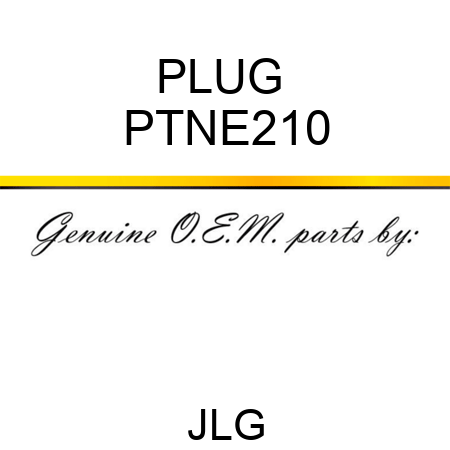 PLUG  PTNE210