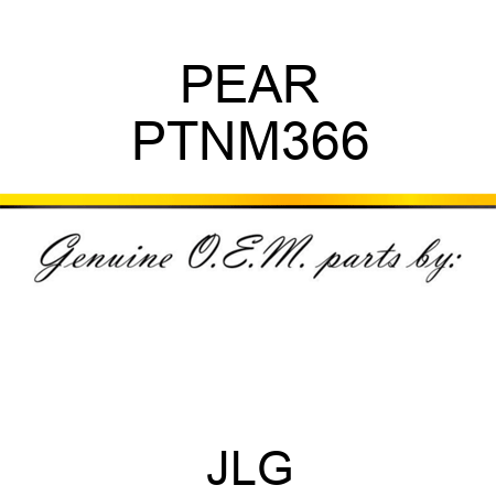 PEAR PTNM366